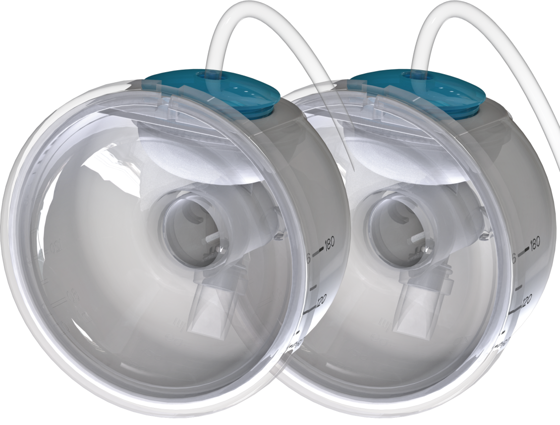 ערכת שאיבה לבישה של קליניקייר - ערכה כפולה